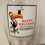 NEW DESIGN GUINNESS GLASS 20oz (4/PACK) DRAFT STOUT
