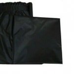 Plastic Tablecover 54"X108"-Black Velvet,No 1290, Creative Converting