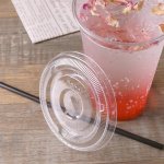C-KC626TS Karat Flat Lids for 12-24 oz. for Karat Cold Cups  1,000 ct/Case