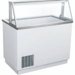 Coldline DIP-46 47" Ice Cream Dipping Cabinet Freezer | (8) Tub Capacity