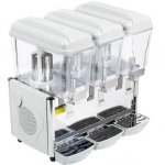 Coldline BD35-PUMP 25" Triple Bowl Beverage Dispenser with Pump Spray System