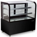 Marchia MB48-B 48" Black Refrigerated Bakery Display Case