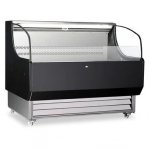 Marchia USTAR50 52" Black Low Profile Horizontal Display Case Merchandiser