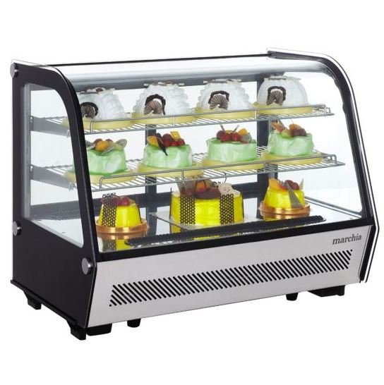 Capture Marchia MDC160 36" Refrigerated Countertop Bakery Display Case with LED - Image 1