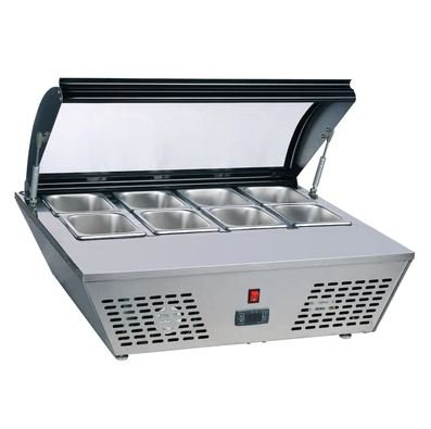 Capture Marchia MTRS6 30" Refrigerated Countertop Prep Refrigerator - Image 1