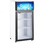 Unity U-CR2 16" Countertop Swing Door Merchandising Refrigerator