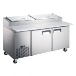 Coldline CPT-72 71" Refrigerated Pizza Prep Table - 9 Pans