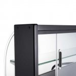 Marchia USTAR-T25 26" Dry Curved Glass Bakery Display Case, Non Refrigerated - Image 2