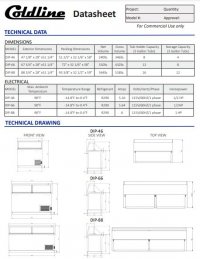 Coldline DIP-88 89" Ice Cream Dipping Cabinet Freezer | (16) Tub Capacity - Image 3