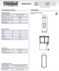 Coldline BD15-PUMP 9" Single Bowl Beverage Dispenser with Pump Spray System - Image 3