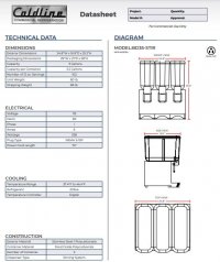 Coldline BD35-STIR Triple Bowl Beverage Dispenser with Pump Spray System - Image 3