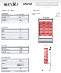 Marchia MDS48 48" Open Refrigerated Merchandiser Grab and Go Display Case - Image 3