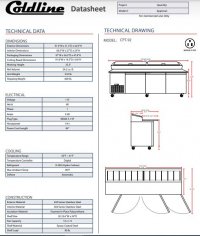 Coldline CPT-92 92" Refrigerated Pizza Prep Table - 12 Pans - Image 3