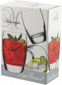 Luigi Bormioli Michelangelo Masterpiece Set of 4, 9-Ounce