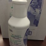 First mark All Purpose Cleaner with bleach 6 -1 Quart (0.9 liters)