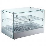 Marchia HSA50 22" Straight Glass Countertop Hot Food Warmer Display Case