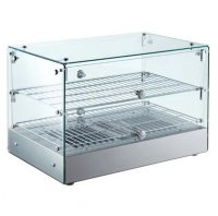 Marchia HSA50 22" Straight Glass Countertop Hot Food Warmer Display Case