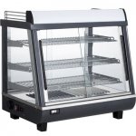 Marchia MHCC96 27" Heated Countertop Display Front and Rear Access Doors