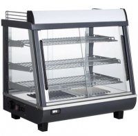 Marchia MHCC96 27" Heated Countertop Display Front and Rear Access Doors