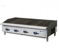 Standard Range SR-CB48-M 48" Gas Countertop Radiant Charbroiler - 140,000 BTU