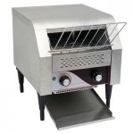Cookline CT2 17" Electric Countertop Conveyor Toaster Oven, 3" Opening, 300-350 Slices of Bread/hr.