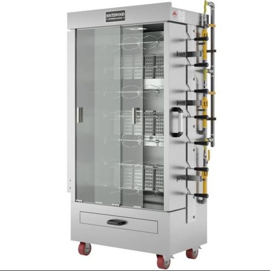 Capture Southwood RG7-NG 35 Chicken Commercial Rotisserie Oven Machine - Natural Gas - Image 1
