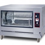 Cookline GR-268 40" 12 Chicken Countertop Gas Commercial Rotisserie Oven, 115V