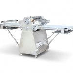 Prepline FSS-220 Stainless Steel Reversible 220v Floor Model Dough Sheeter