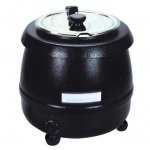 Prepline PSB6000-B Black Commercial Soup Kettle, 10 Liter