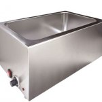 Prepline PFW500 Full-Size Electric Countertop Bain Marie Food Warmer - 110V, 1200W