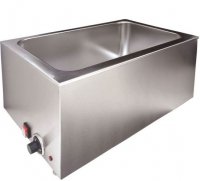 Prepline PFW500 Full-Size Electric Countertop Bain Marie Food Warmer - 110V, 1200W