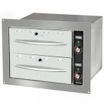 Prepline BDW2 Double Built-in Stainless Steel Drawer Warmer- 900W, 120V
