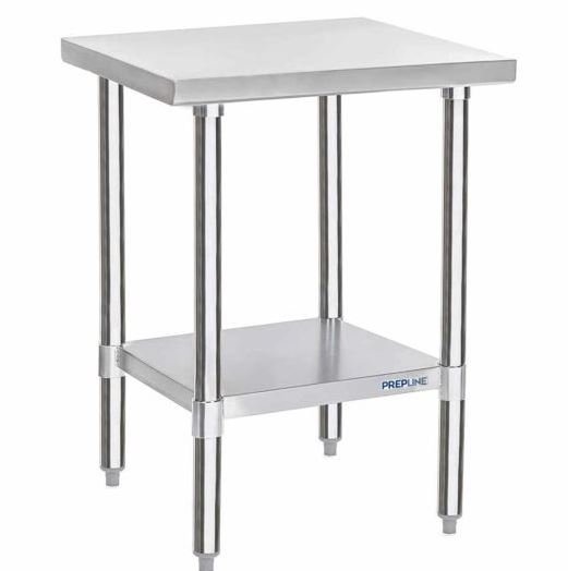 Capture Prepline PWTG-3024 30"D x 24"L Stainless Steel Worktable with Undershelf - Image 1