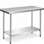 Prepline PWTG-3060 30"D x 60"L Stainless Steel Worktable with Undershelf