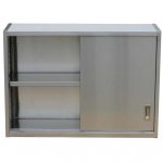 Prepline PWC-1572 15"X72" Stainless steel wall cabinet with flat top