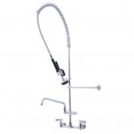 Prepline PPRS-12 Wall-mounted Pre-rinse Assembly with 12" Swing Spout