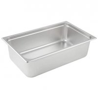Prepline Full Size 6" Deep Stainless Steel Steam Table / Hotel Pan
