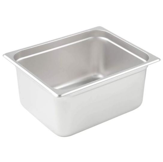 Capture Prepline 1/2 Size 6" Deep Stainless Steel Steam Table / Hotel Pan - Image 1