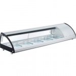 Marchia MSU70S 70" Refrigerated Sushi Display Case, Silver