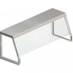 Prepline SG-1548 48" Glass Sneezeguard for Steam Table
