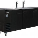 Serv-Ware 73 inch Beer Dispenser DD73-2-HC 2 Tower | 17.26 cu. ft.