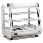 Marchia SHCC96 27" Heated Countertop Display Front and Rear Access Doors