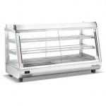 Marchia SHCC186 48" Heated Countertop Display Front and Rear Access Doors