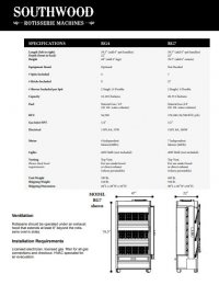 Southwood RG4-LP 20 Chicken Commercial Rotisserie Oven Machine - Liquid Propane Gas - Image 3