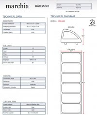 Marchia MSU160S 60" Refrigerated 6-Pan Sushi Display Case, Silver - Image 3