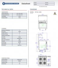 Standard Range SR-R36-12MG-NG 36" Natural Gas Commercial Range with 2 Burner, 12" Griddle, 1 Oven - 153,000 BTU - Image 3