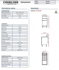 Cookline CF50-NG Commercial 55 lb Natural Gas Deep Fryer 4 Tube - 120,000 BTU - Image 3