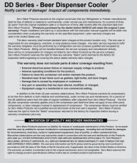 Serv-Ware 49 inch Beer Dispenser DD49-2-HC 2 Tower | 10.45 cu. ft. - Image 2