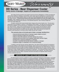 Serv-Ware 73 inch Beer Dispenser DD73-2-HC 2 Tower | 17.26 cu. ft. - Image 4