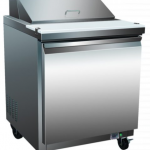 Serv-Ware 1 Door, 8 Pan Sandwich Prep Unit SP29-8-HC 7 cu. ft.